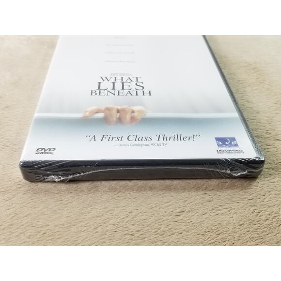 What Lies Beneath DVD 2000 NEW Sealed Widescreen Dolby Digital DreamWorks - Picture 2 of 7